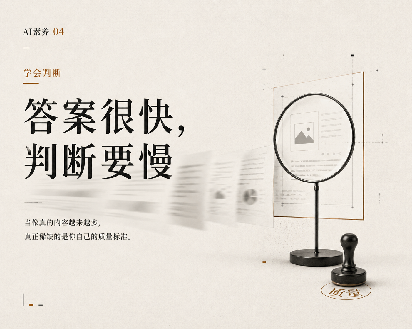 学会判断